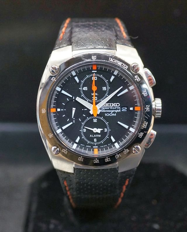 Seiko Sportura Chronograph watch, ref. 7162-0ED0 - Catawiki