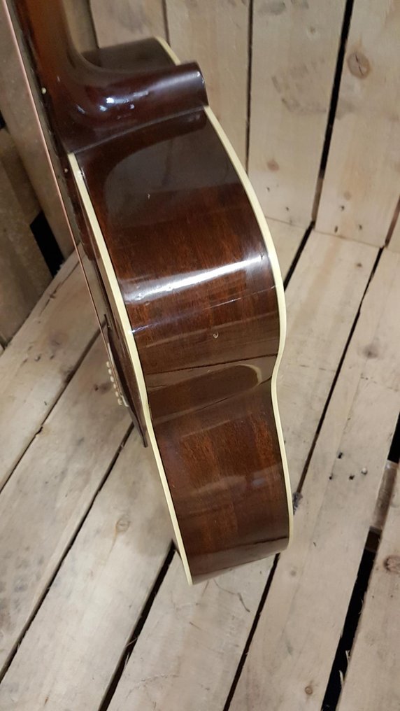 Vintage 1970s YAMAHA FG-160-1 BLACK LABEL (TAIWAN) ACOUSTIC ...