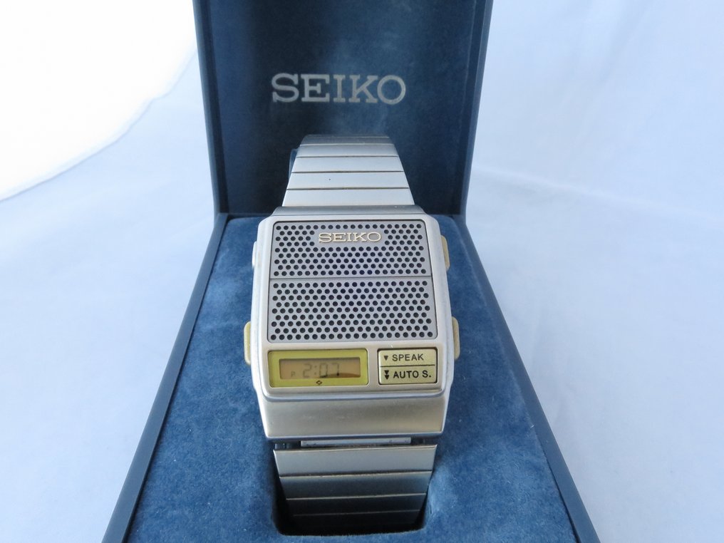 Seiko A965-4000, vintage, LCD "talking men's watch - Catawiki