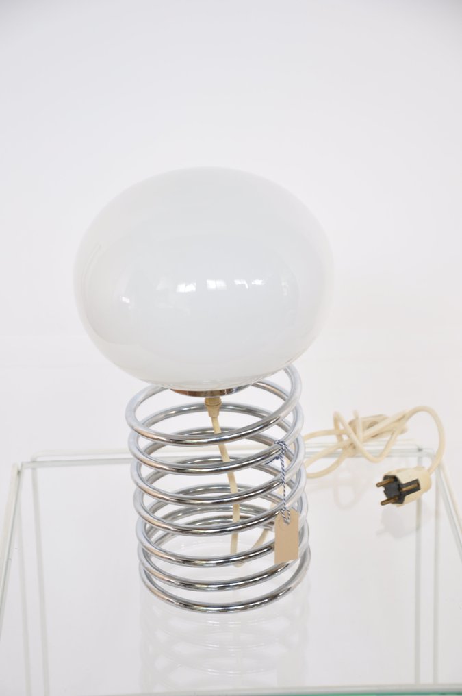 Nuchter ZuidAmerika lawaai Ingo Maurer - Large vintage spring lamp - Catawiki
