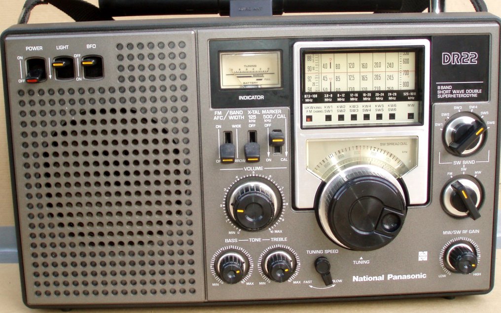 Extinto Zumbido Ideal National Panasonic DR22 Multi-Band Portable Radio (RF-2200) - Catawiki