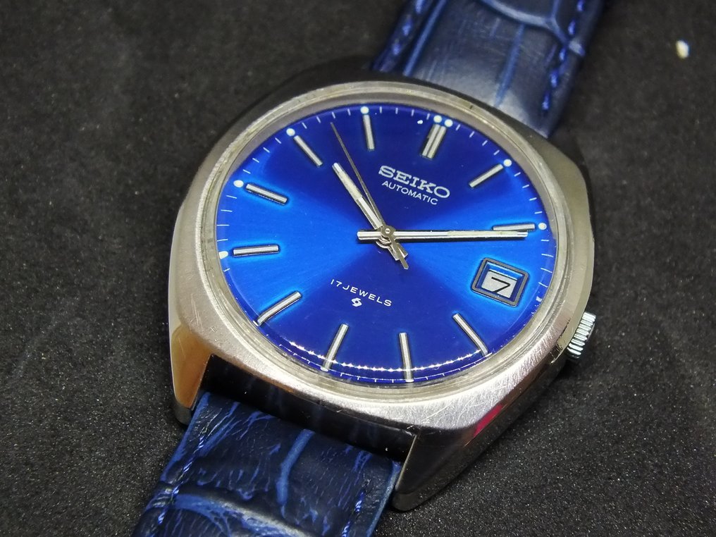 Seiko (6118-8010) Saxe Blue Men's Automatic Watch - Vintage - Catawiki