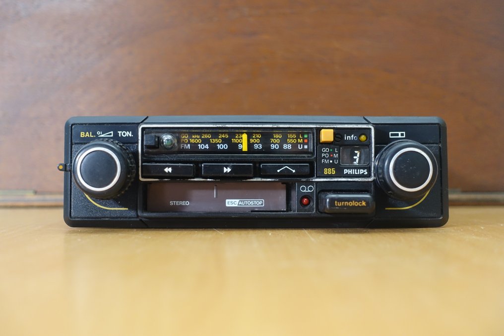 Verfijnen Wiens Landelijk Classic Philips car radio / cassette player - stereo - 1978 - Catawiki