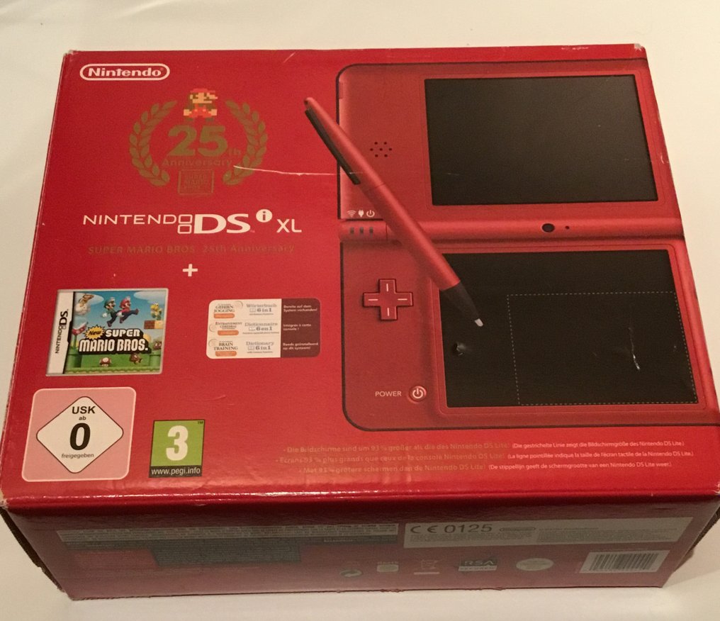 Nintendo DSi XL limited Mario 25th anniversary Catawiki