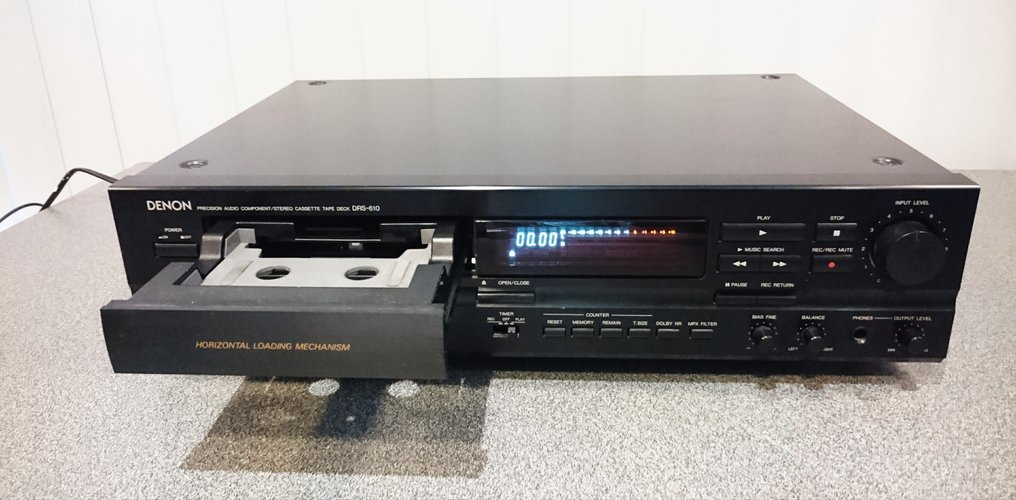 Denon DRS- 610 Cassette deck - Catawiki
