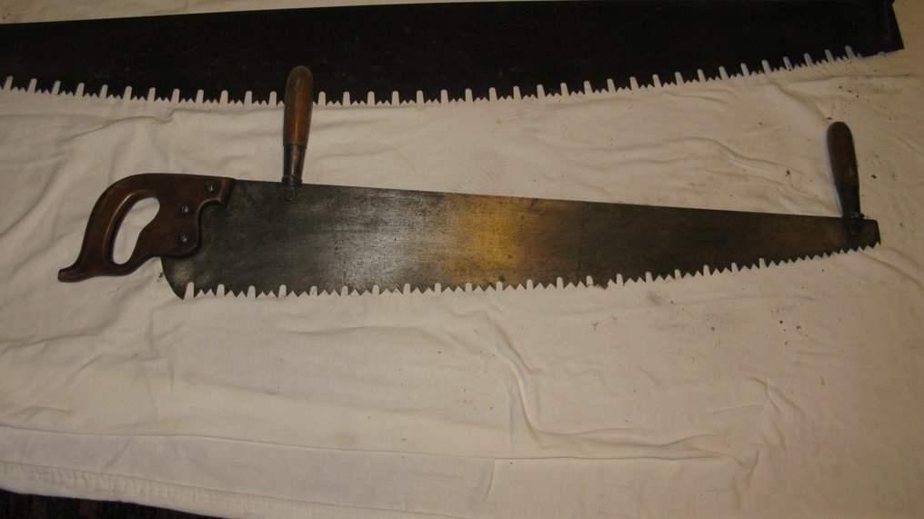 Collection of 6 antique tree saws - Catawiki