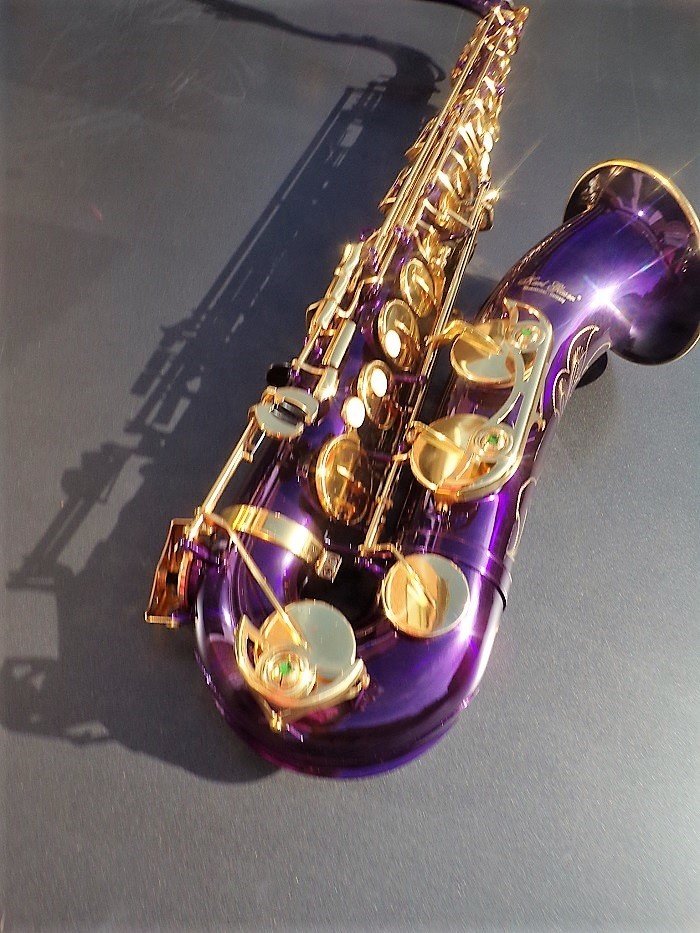 Karl Glaser Tenor Saxophone avec étui Bronze antique 