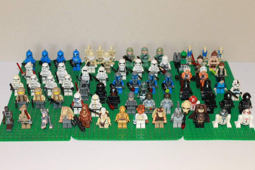 hebzuchtig actie Namaak Minifigures - Star Wars - 75 poppetjes - 2000-heden - - Catawiki