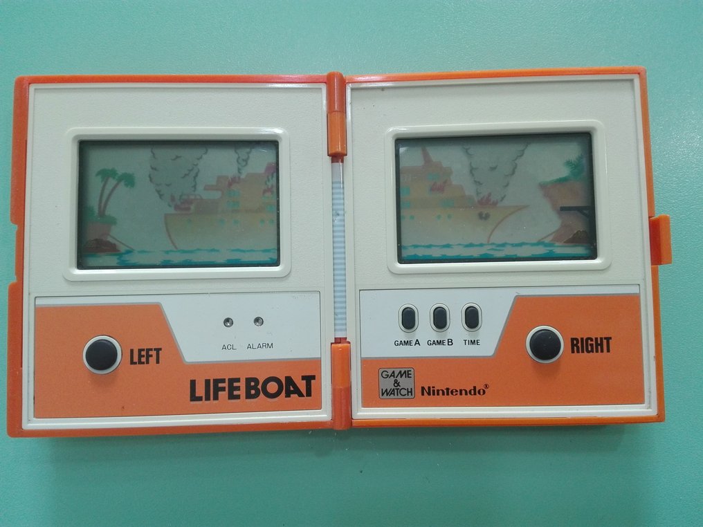 Uberettiget yderligere Parasit Game & Watch Life Boat Nintendo