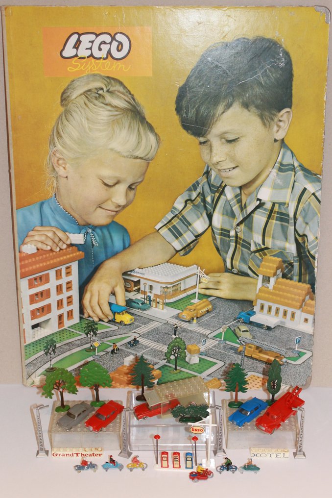 taburete Me preparé Caracterizar LEGO - Vintage - system - Lot Town Plan - Catawiki