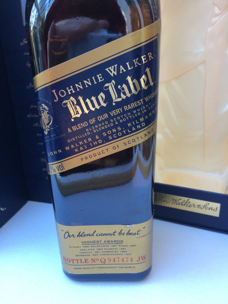 Johnnie Walker Blue Label - 75cl - Catawiki
