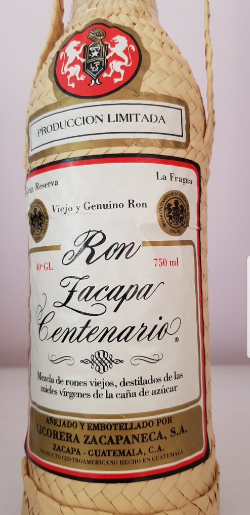 Rum Zacapa White Label Vintage - Old Edition - Catawiki
