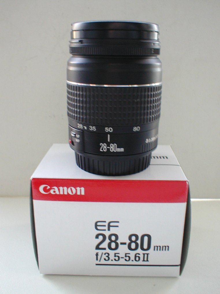 Lenses - Canon EF 28-80mm F/3.5-5.6 II in doos, voor EOS - Catawiki