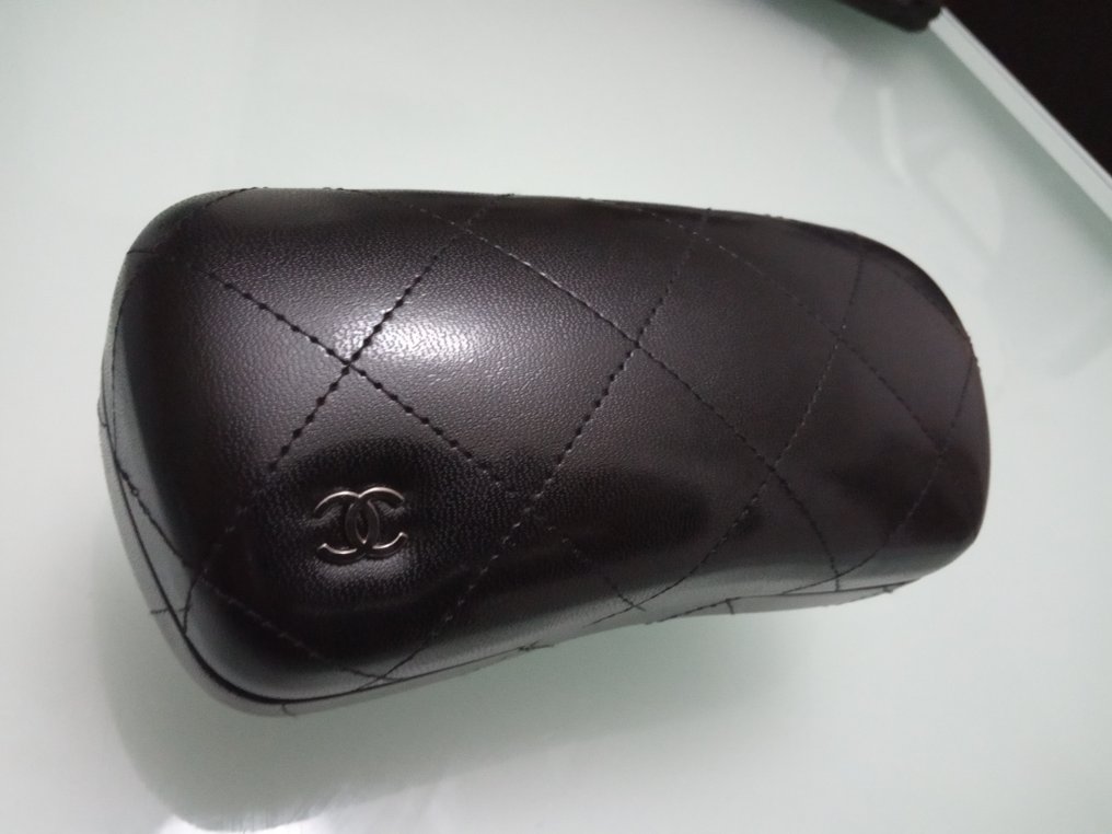 Chanel glasses case with chain Luxury Bags  Wallets on Carousell