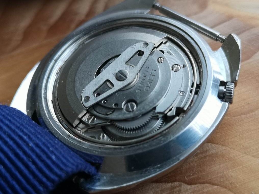 Seiko - 5 Saxe Blue Dial Automatic Watch 6119-8540*NO - Catawiki