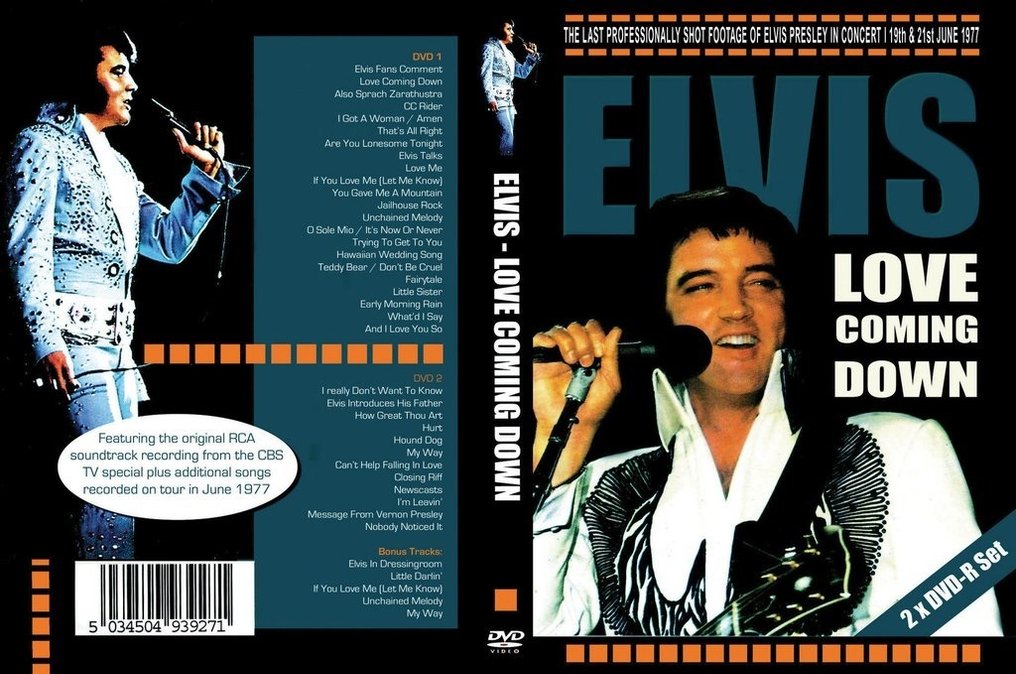 Elvis Presley 8 Rare DVD Collection - Catawiki
