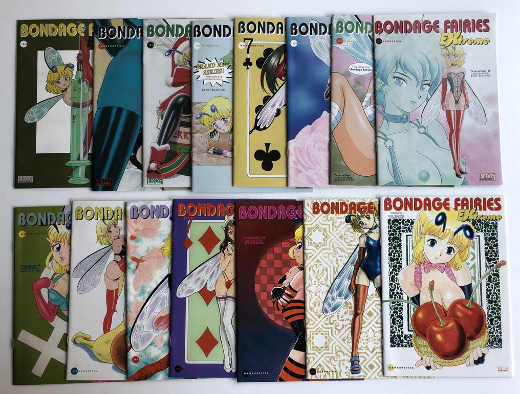 Eros ComiX - Bondage Fairies EXtreme 1-15 - 15x sc - 1st - Catawiki