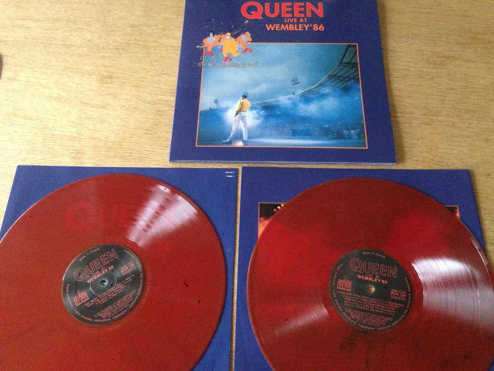 Lot of Double Album ( 2 Lp's )- Queen Live At Wembley' 86 ( -