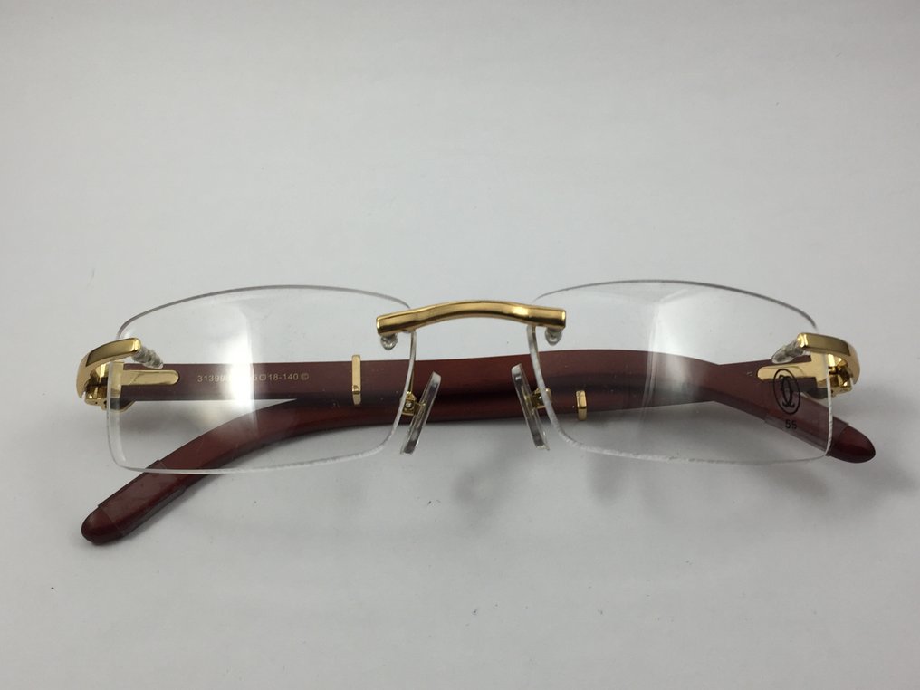 casamentero apetito triatlón Cartier - Rosewood glasses Vintage Gafas - Catawiki