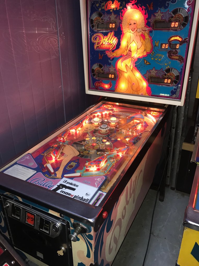 Pinball machine Dolly Parton Catawiki