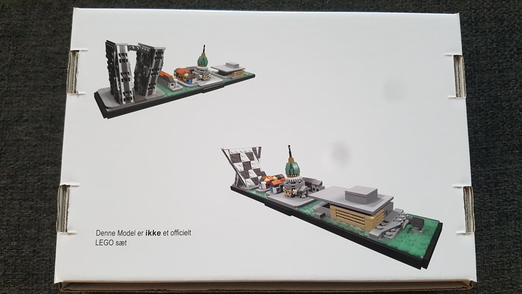 Byggepladen - Copenhagen skyline Lego - Limited Edition set - Catawiki