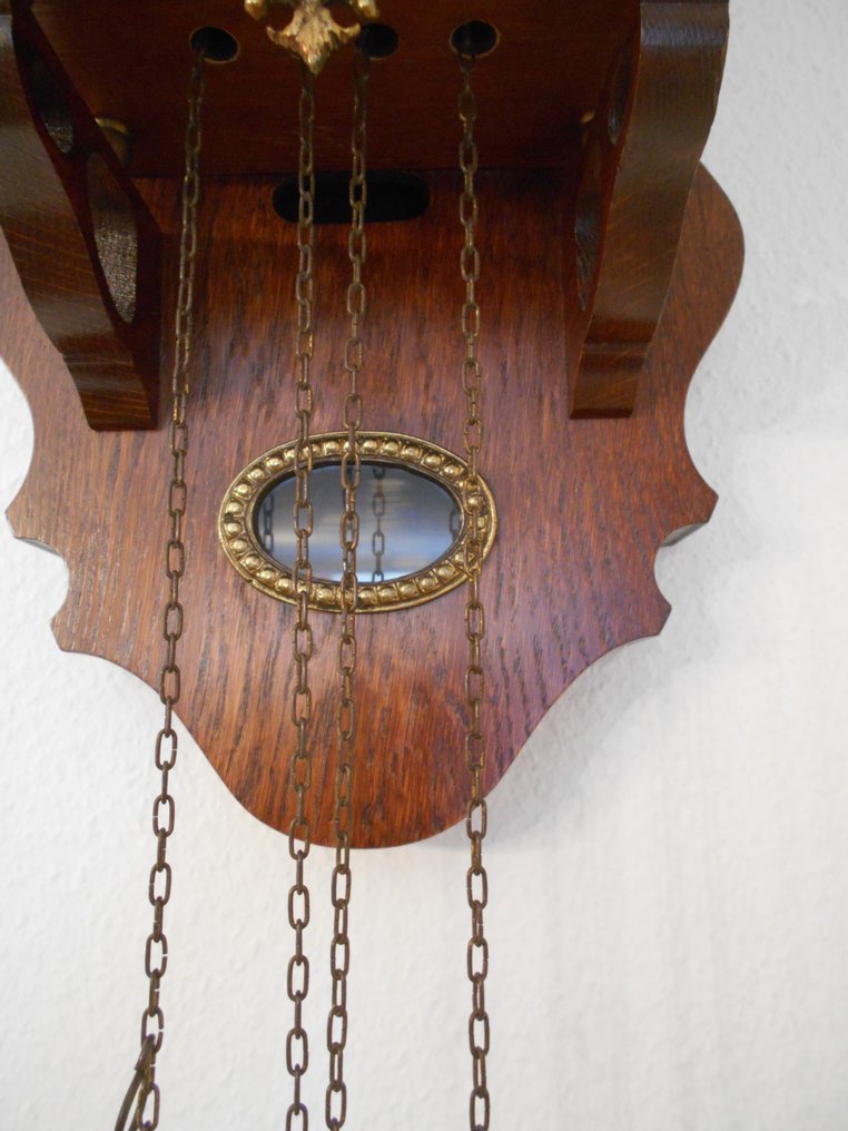 “Zaanse” clock "Nu elck syn sin" Period 1960 Catawiki