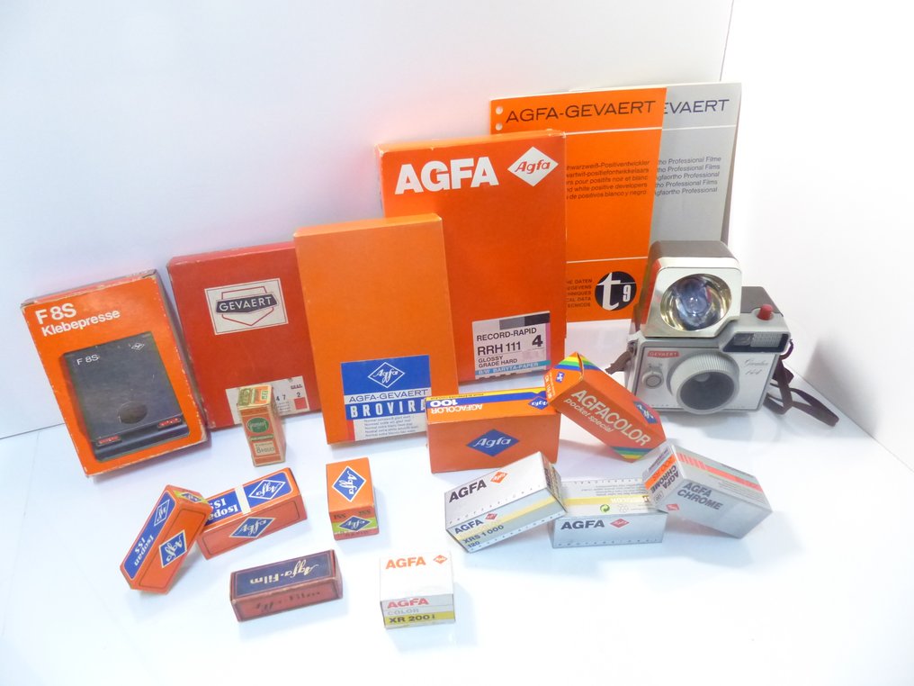 Agfa Gevaert Kodak Lot de 8 livres sur la photographie 