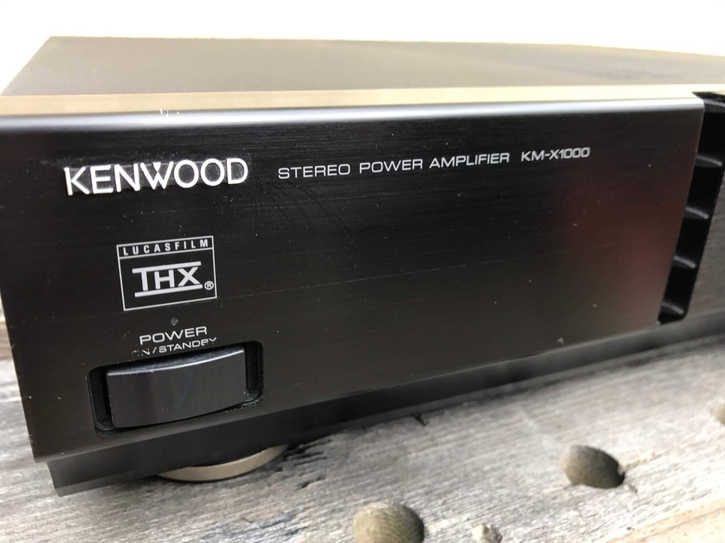 Extreme armoede Hoorzitting Automatisering Kenwood KM-X1000 Power Amplifier THX certified 2x 130Watt - Catawiki