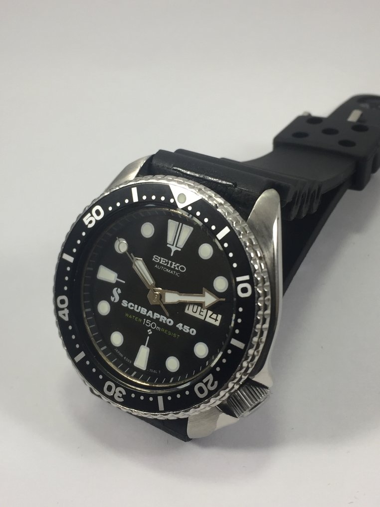 Seiko - Scubapro 450 Diver - Men's Wristwatch - 1990-1999 - Catawiki