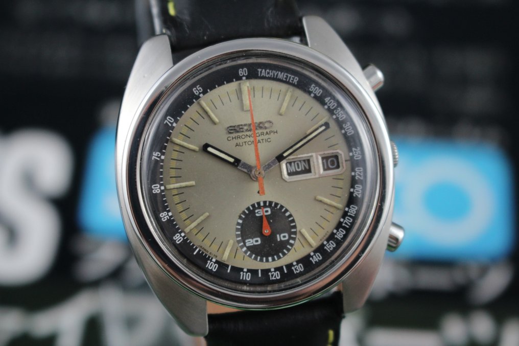 Seiko - Vintage Chronograph Automatic Wristwatch  - - Catawiki