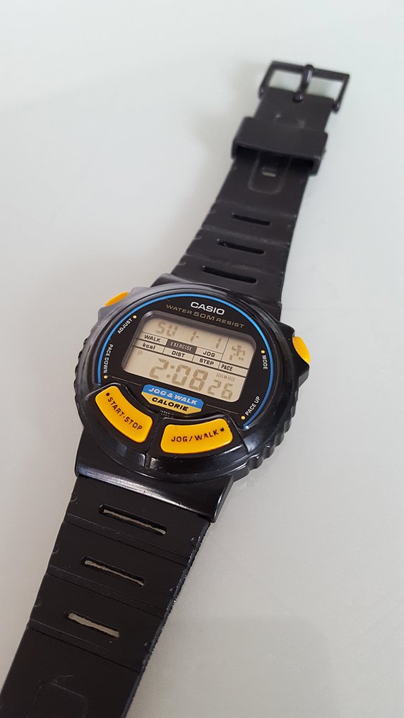 Casio - JC-11 - 80's First Jog Walk watch (NEW) - - Catawiki