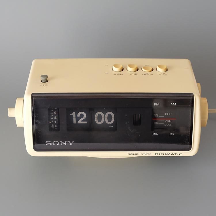 Sony Digimatic - vintage flip-clock / radio - Catawiki