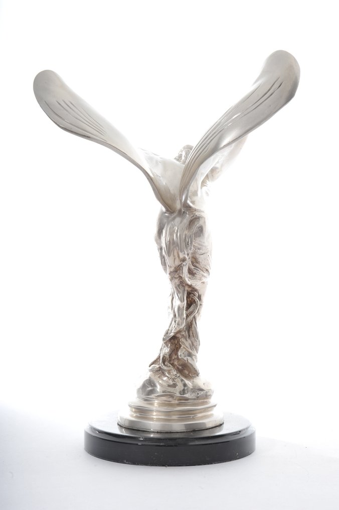 Statue, Spirit of ecstasy - 36 cm - Bronze, Bronze (silvered) - Catawiki