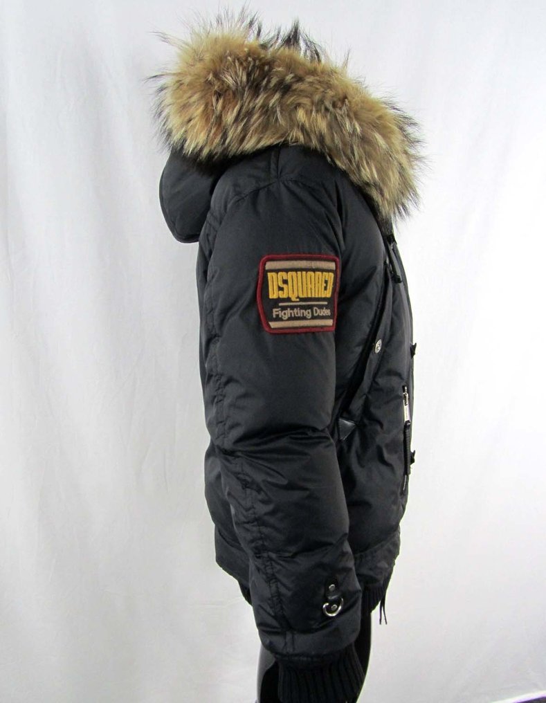 Nebu voorspelling Barmhartig Dsquared2 Dsquared2, Red Bomber Parka With Fur | newcoffeemachine.com.br