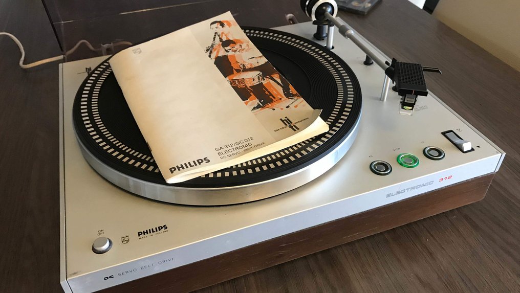 peace architect efficiency Philips 312 turntable - Catawiki
