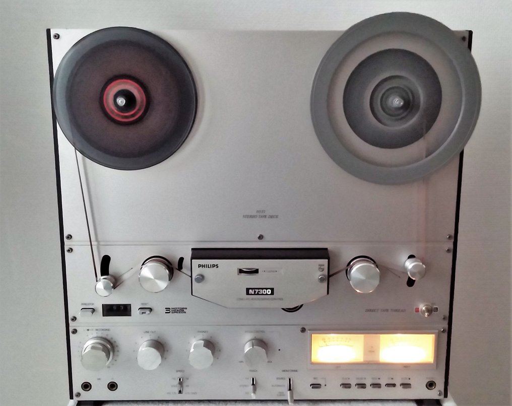 Philips 26 cm Stereo bandrecorder. 3 - Catawiki