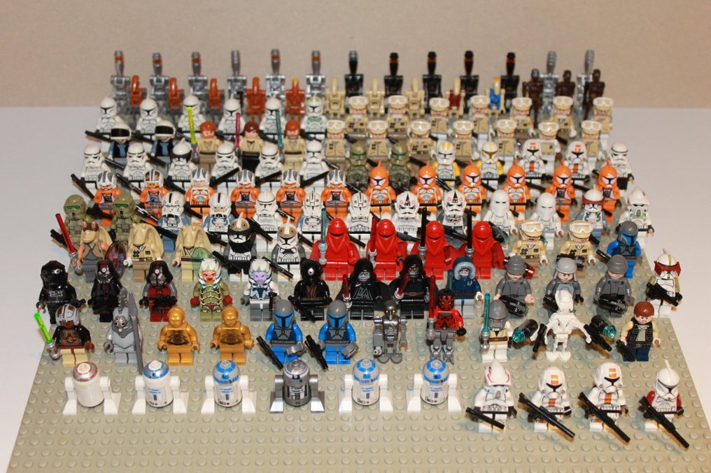 trog Geven Spookachtig LEGO - Star Wars - 136 dolls with weapons - 2000-Present - - Catawiki