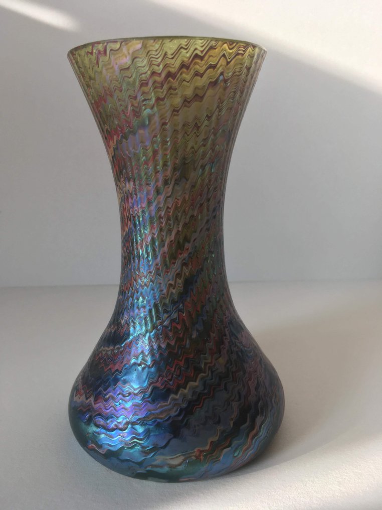 Art Nouveau Vase Avec Pallme König & Habel 