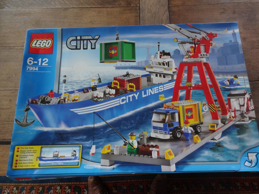 LEGO - City - 7990-7991-7992-7994 - crane, quay - Catawiki