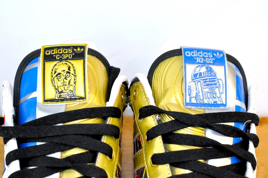 banjo Secretar Admirable Star Wars - C3PO and R2D2 - sneakers Adidas- Droids - Size - Catawiki
