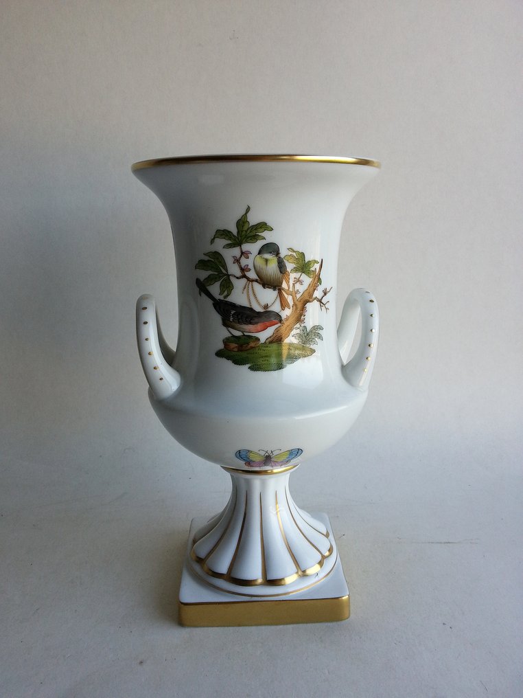 Herend Rothschild Birds vase 6449 RO Porcelain Catawiki