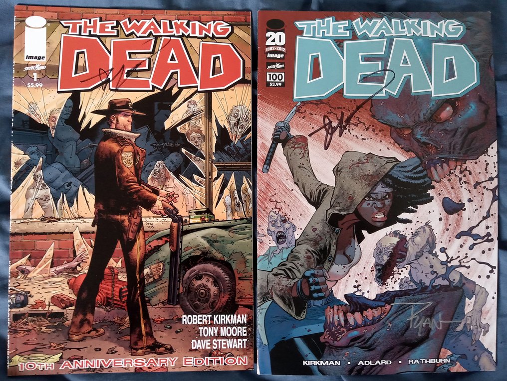 Image Comics The Walking Dead 1 And 100 Full Color Catawiki