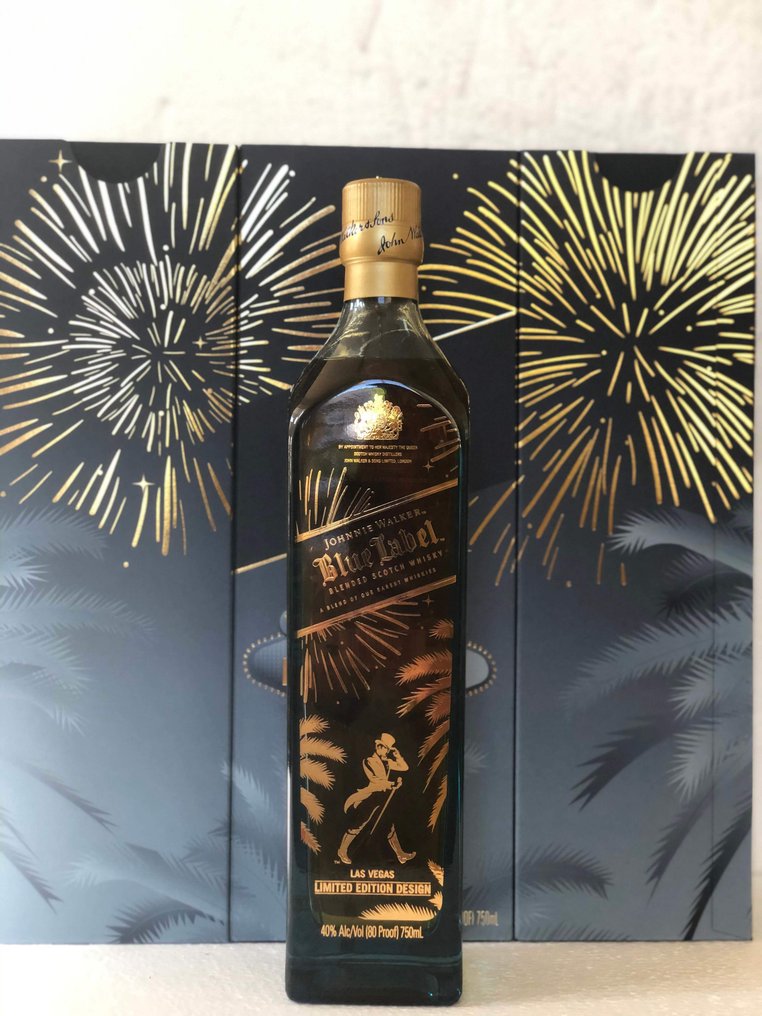 Johnnie walker blue label las vegas edition