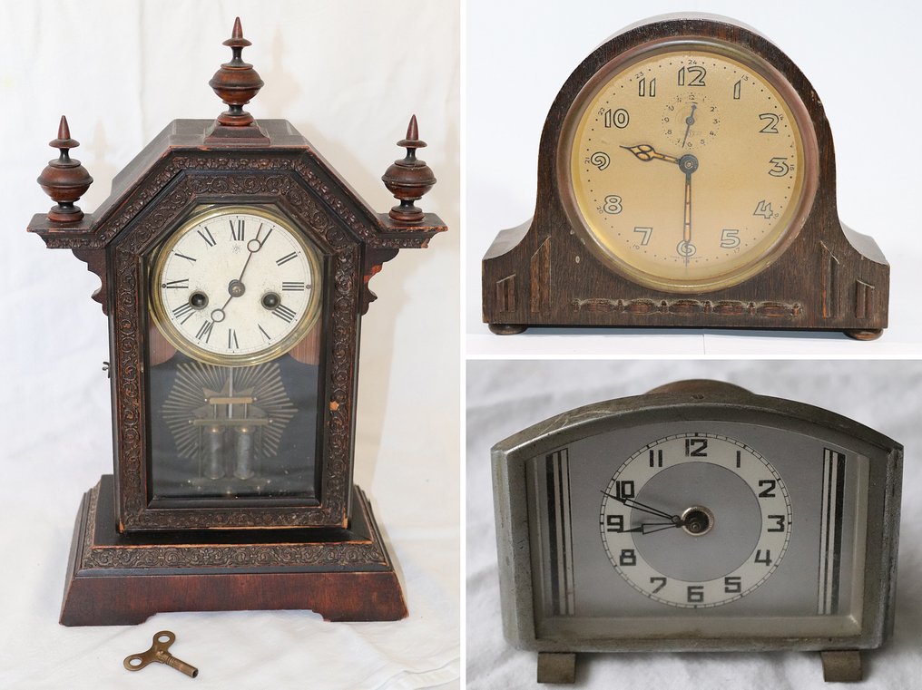 Prijs bestrating Vooruitgang Antieke klokken, schoorsteenklok, grootvadersklok en retro - Catawiki