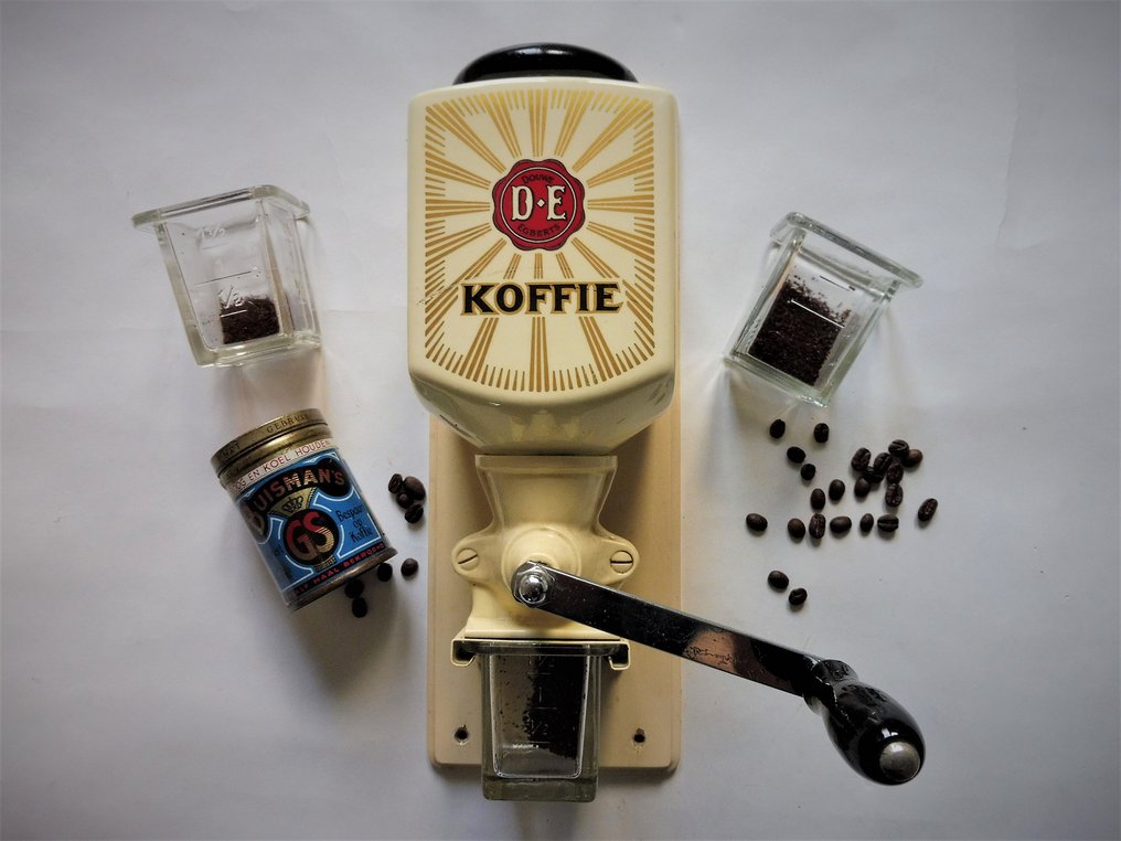 Bestuurbaar molen Won Nostalgic coffee grinder from DE Douwe Egberts with 2 extra - Catawiki