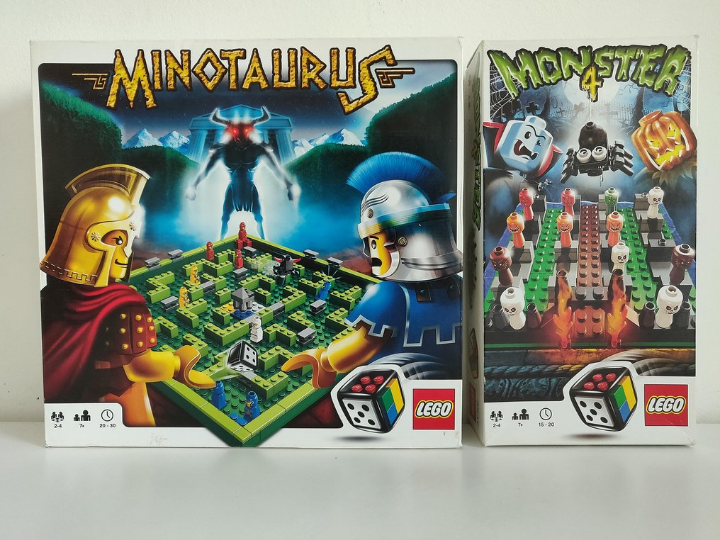 eagle analog drink LEGO - Games - (3841 ) Minotaurus and (3837 ) Monster 4 - Catawiki