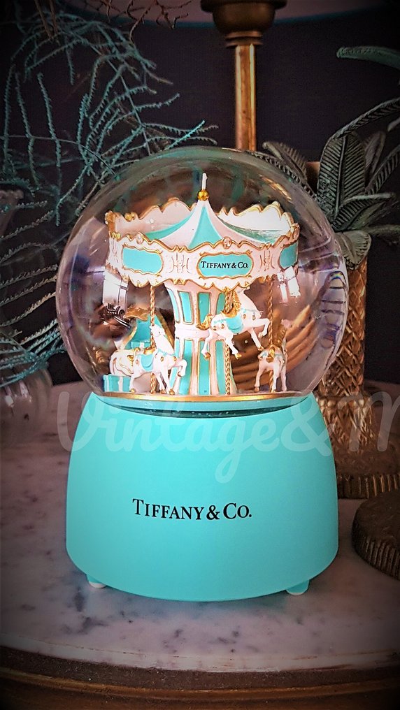 Tiffany & Co Carousel Snow Globe -  Australia