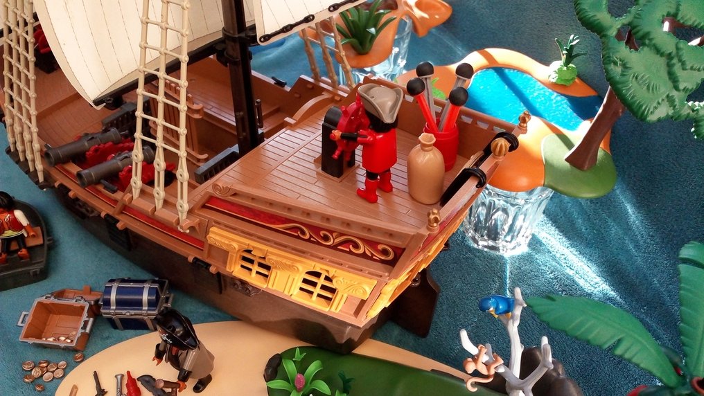 wij Dhr Verbeelding Playmobil - Playmobil piratenschip nr. 5135 - met vele - Catawiki