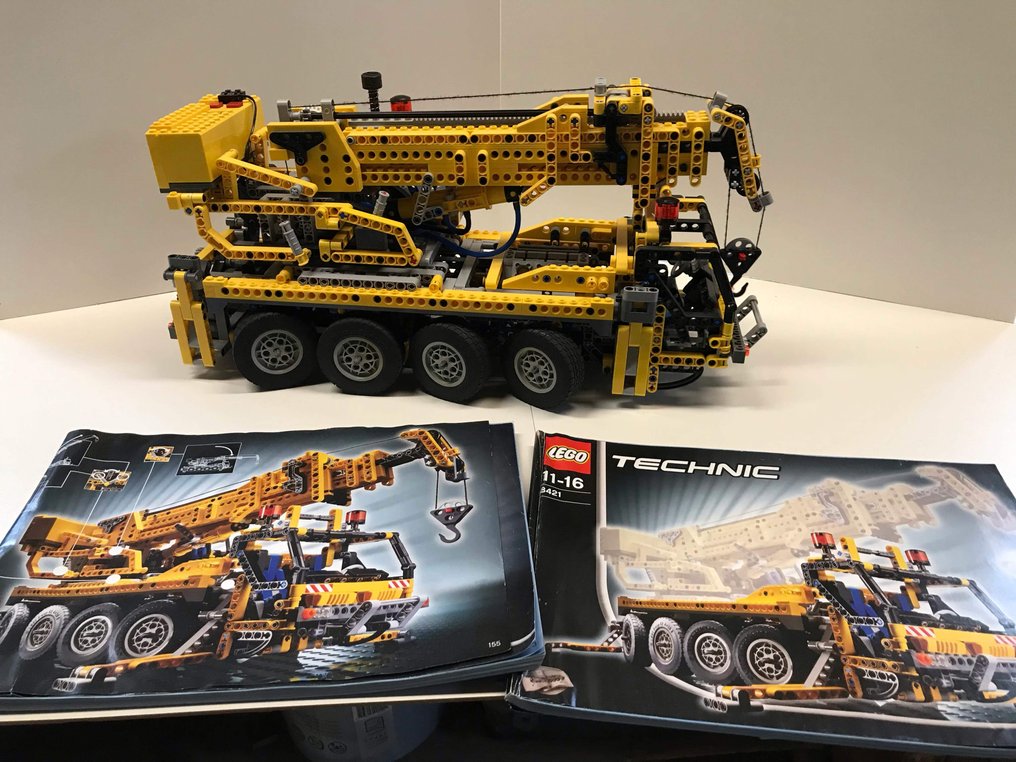 Opeenvolgend Pa uitgebreid LEGO - Technic - 8421 - Lorry Kraan 8421, met boekjes - - Catawiki