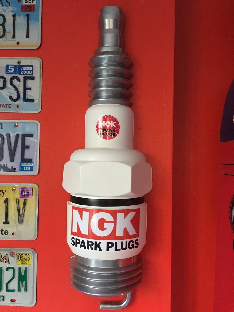 NGK Spark plug Sign (1) Fibreglass Catawiki